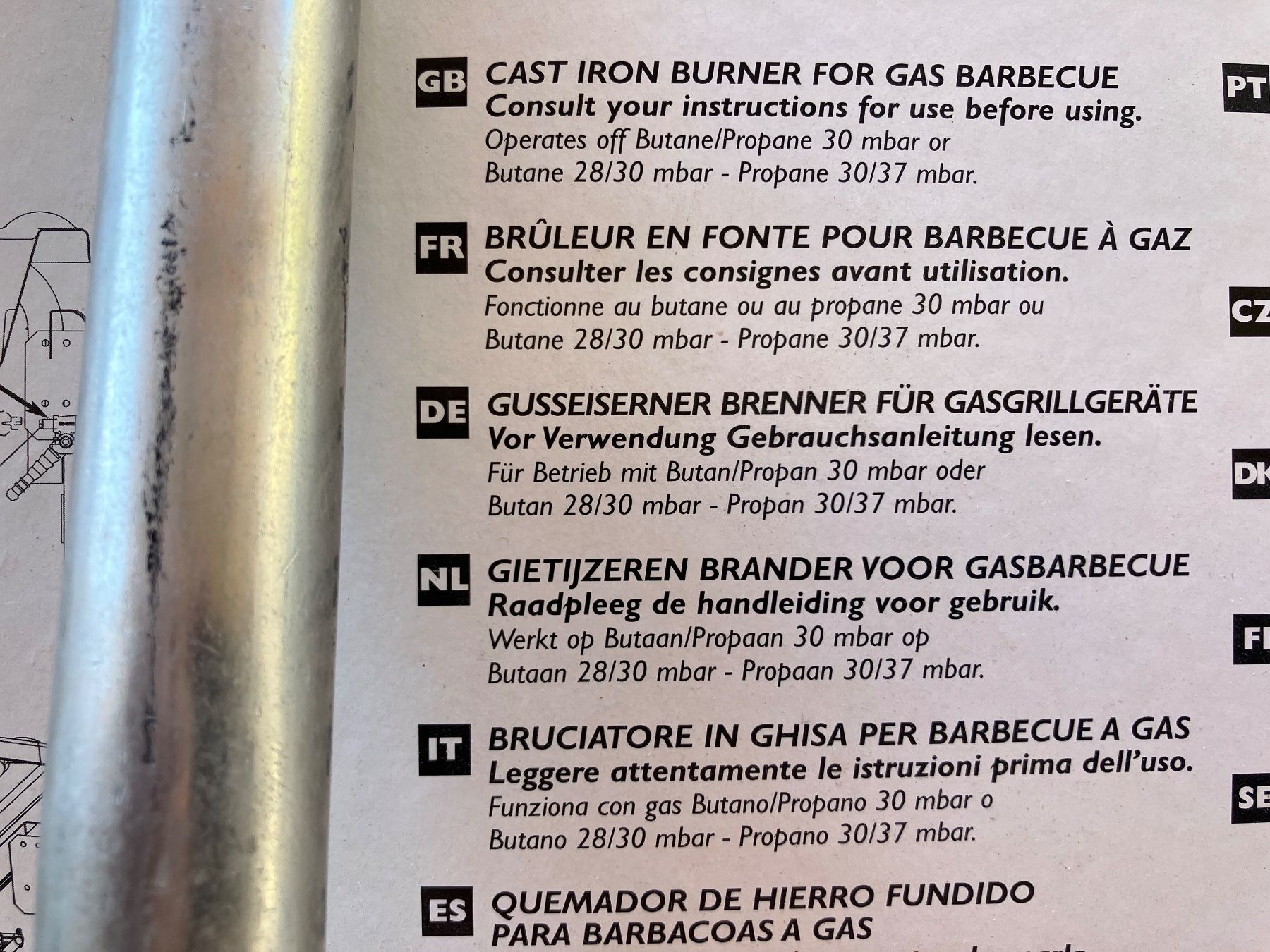 Campingaz Tutti gli attrezzi: Brenner für Campingaz Grill – Nuovo e nell'imballaggio originale da Neunkirch venduto da autoscooter57 8