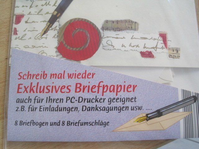 Blocchi: Exklusives Briefpapier mit Couvert – Nuovo e nell'imballaggio originale da Schachen LU venduto da moepsli5 1