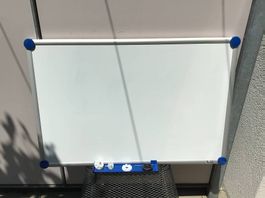 Magnetisches Whiteboard 91 x 61 cm "Hebel 2000"