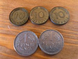 Monnaie deutschmark allemand