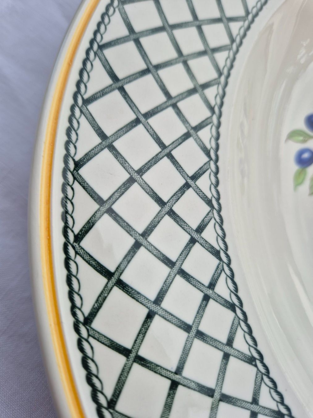 Villeroy & Boch Ciotole: Servierteller mit Früchtekorb-Motiv, Vileroy&Boch – Nuovo (secondo la descrizione) da Bern venduto da aronari 6
