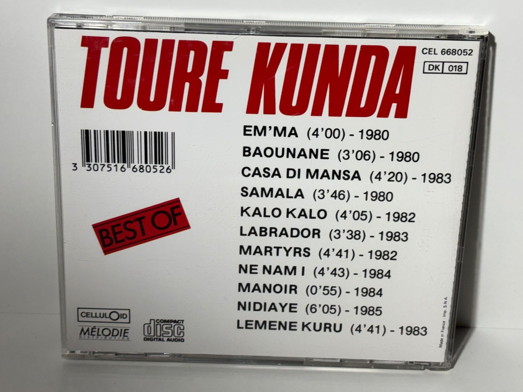 CD: Toure Kunda Best Of CD – Usato da Wilderswil venduto da Sstriker 1