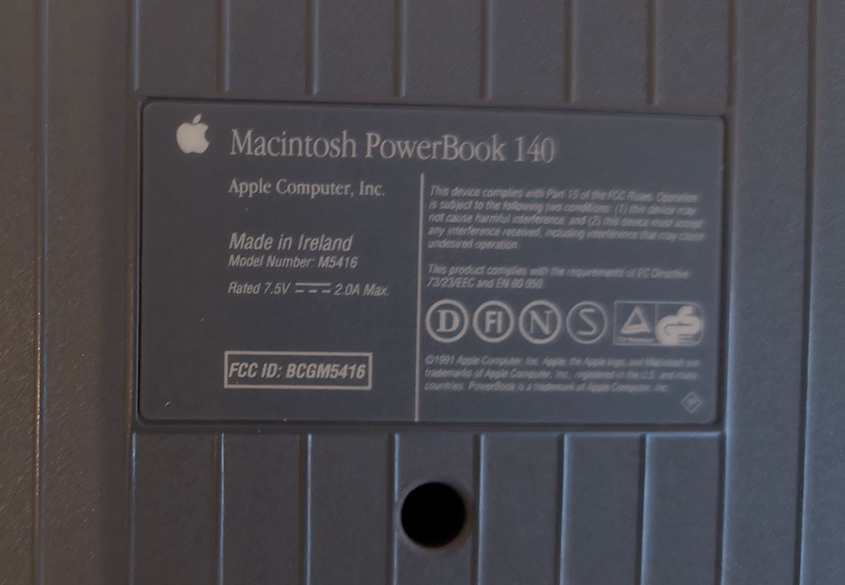 Apple Notebooks: Apple PowerBook 140 – Defekt aus Winterthur von Das_Mick 3
