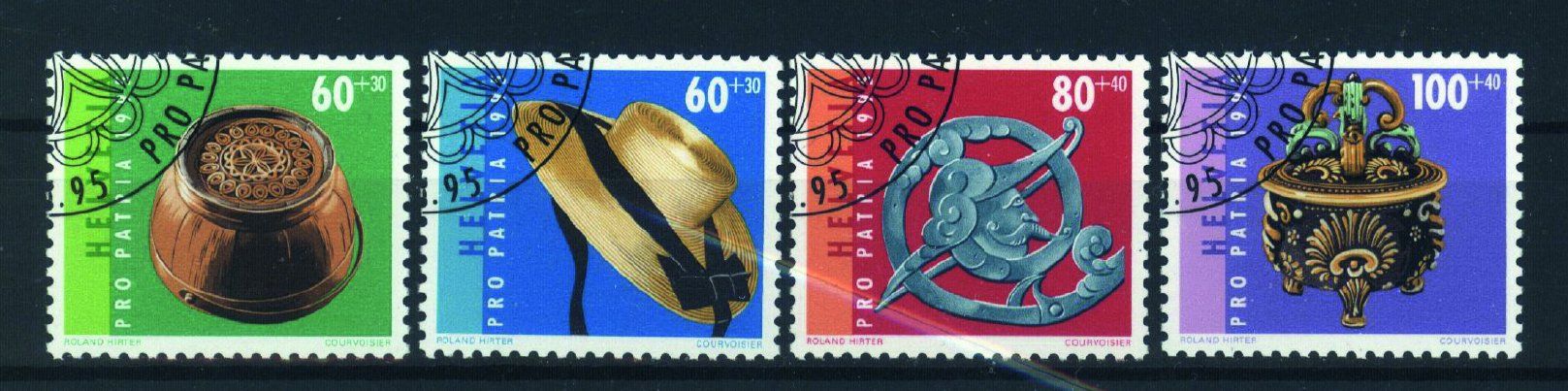 Tutti i francobolli: 1995, Pro Patria, ET – Usato da Willisau venduto da Vollstempel
