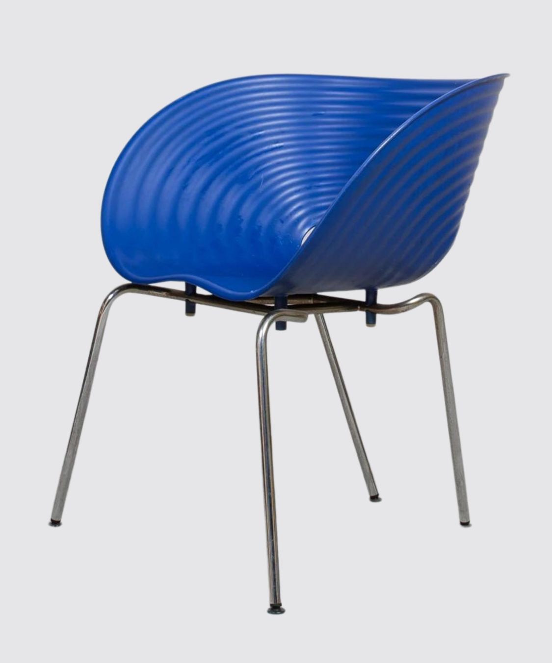 Vitra Sedie: Vitra Tom Vac Stuhl Blau – Usato da Bern venduto da Ghanem