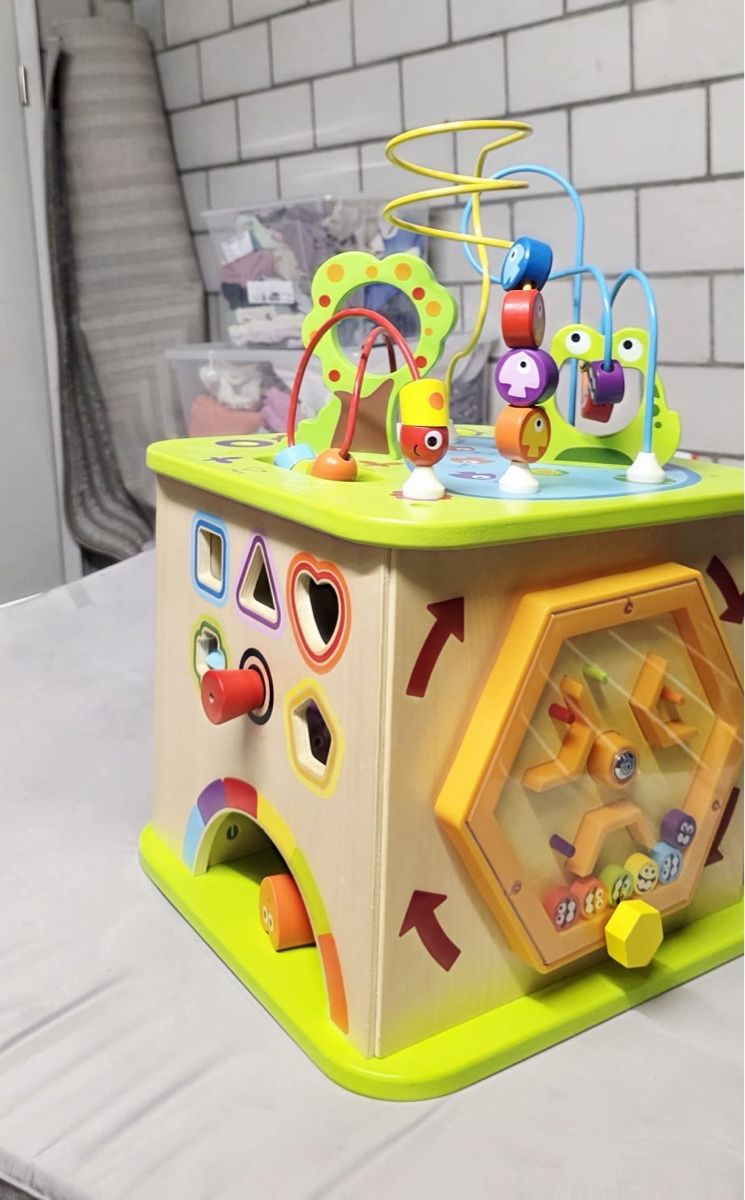 Hape Giocattoli: HAPE Motorikwürfel – Usato da Effingen venduto da boz_yl5m 1