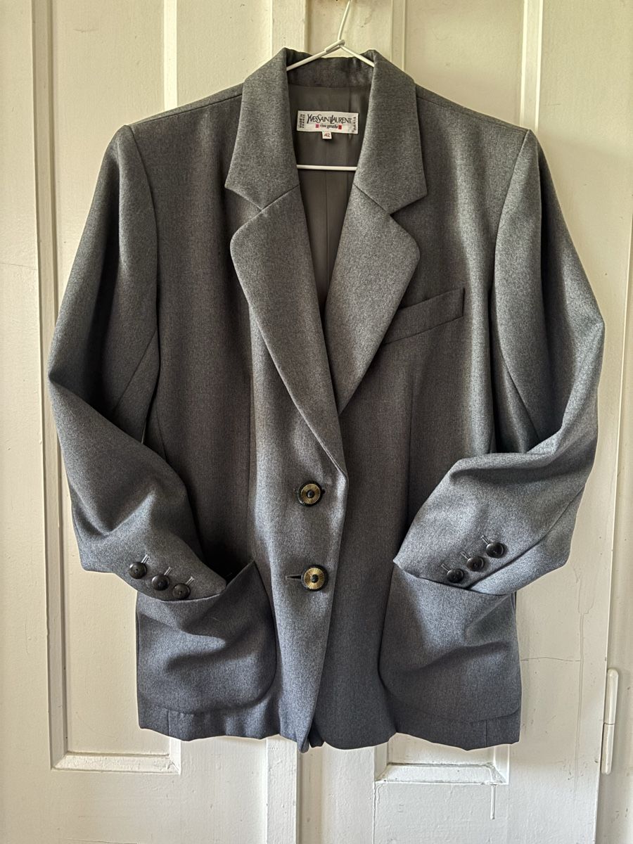 Saint Laurent Giacche: Magnifique blazer St Laurent Rive Gauche – Usato da geneve venduto da vintagegirl 1