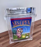 Nintendo NES Open Tournament Golf NEW, sealed, rare, WATA 9.