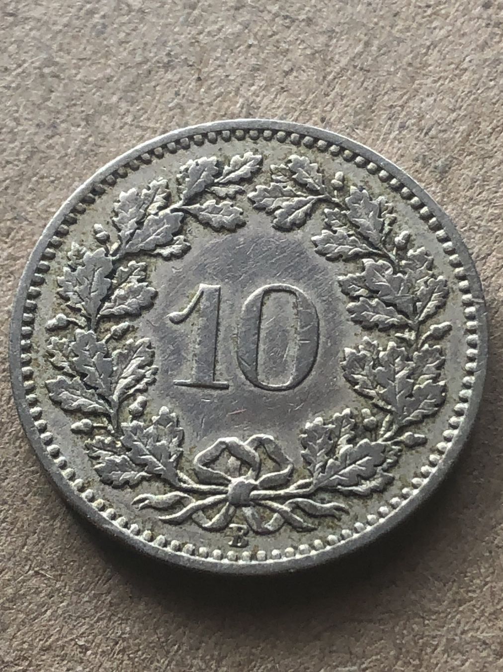 Alle Münzen: 10 Rp. 1885 – Gebraucht aus Schötz von Odpa 1