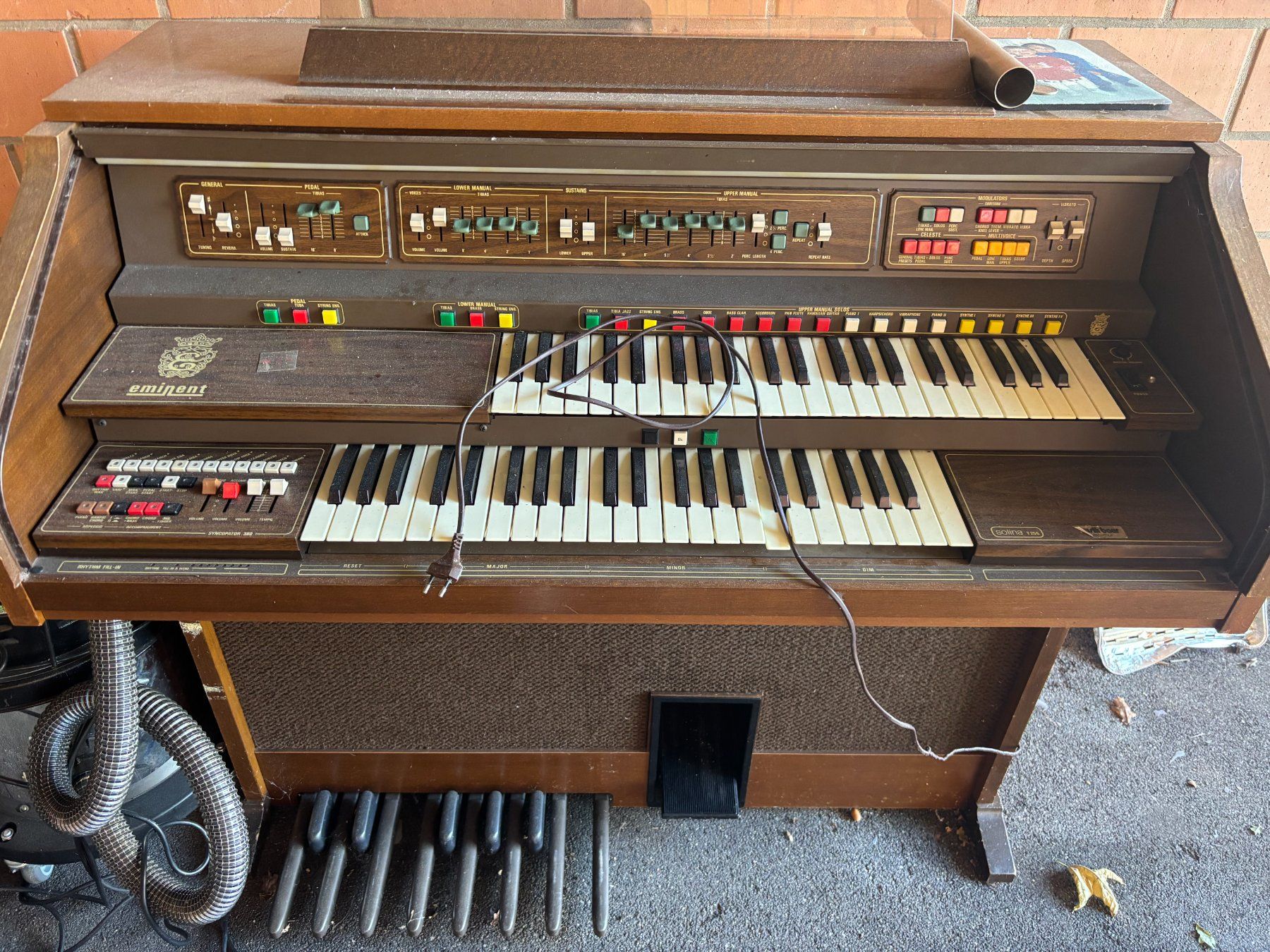 Strumenti musicali: Solina T 255  Orgel - Vintage – Usato da Kemptthal venduto da strobanaturbaustoffe 1