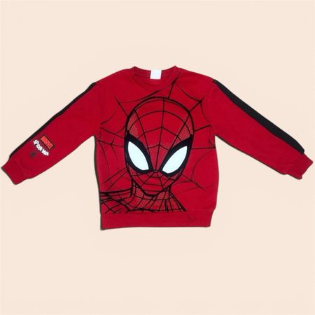SWEAT-SHIRT ROUGE SPIDER-MAN POUR ENFANT