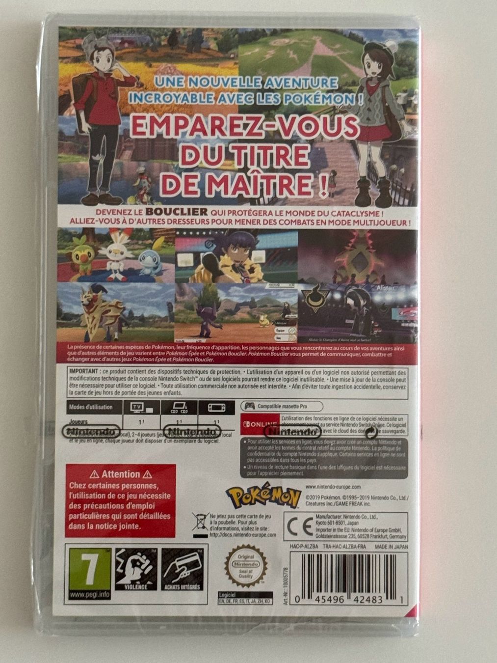 Giochi: Pokemon Bouclier / Schild / Shield - Nintendo Switch - NEU – Nuovo e nell'imballaggio originale da Zürich venduto da jabo22 1