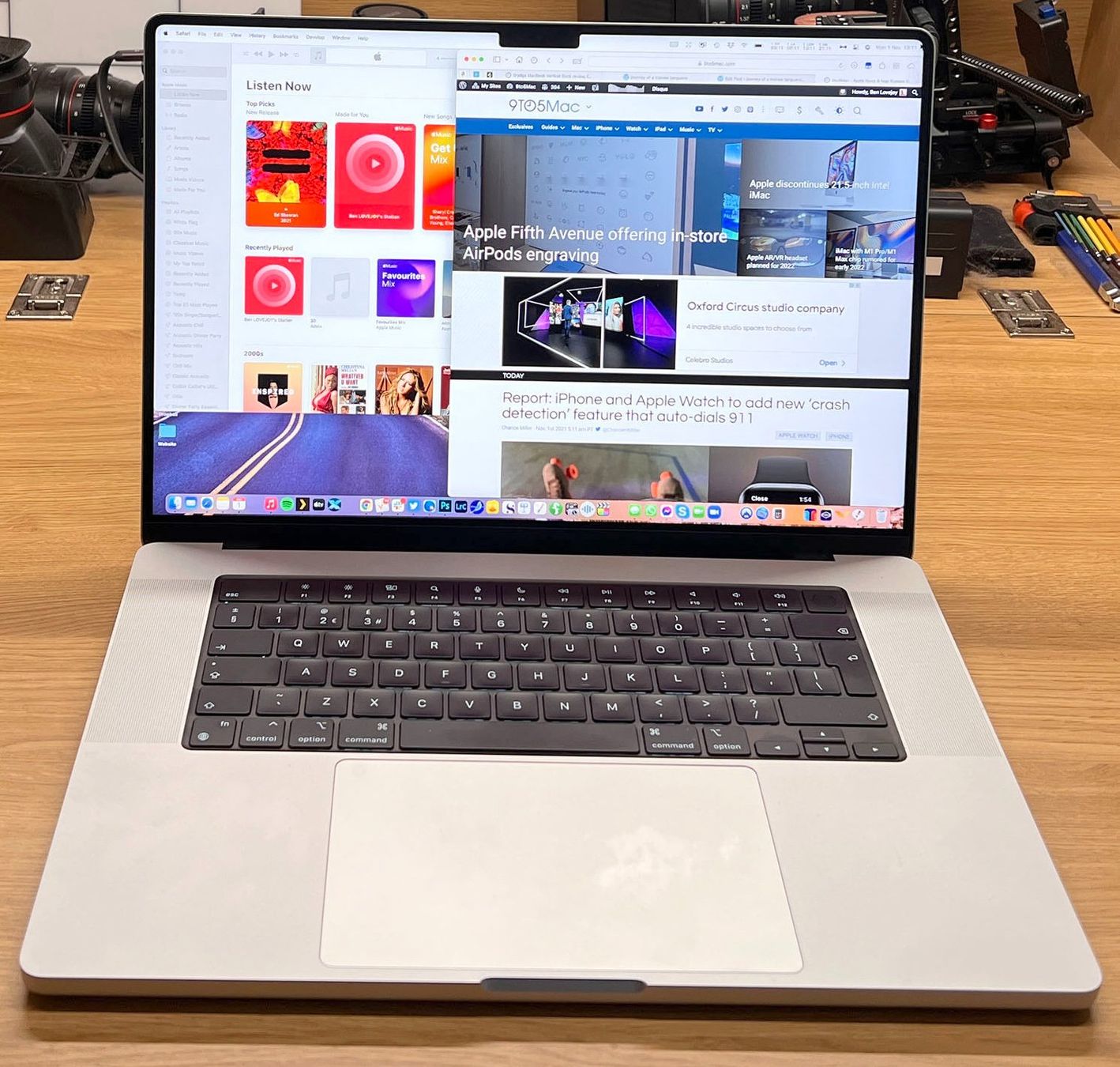 Apple Portables: MacBook Pro 16" (2021) - M1 Pro - US Keyboard – D'occasion à Zurich par rod_9b9k