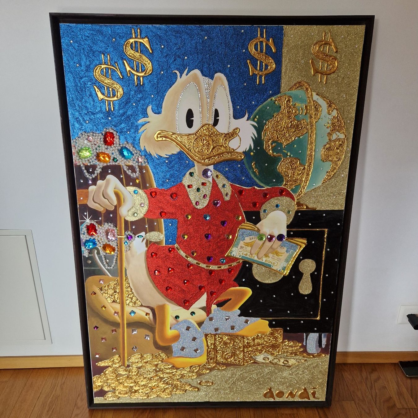 Dipinti: Quadro Dondè "Scrooge McDuck" – Usato da Agno venduto da hen_b8pm