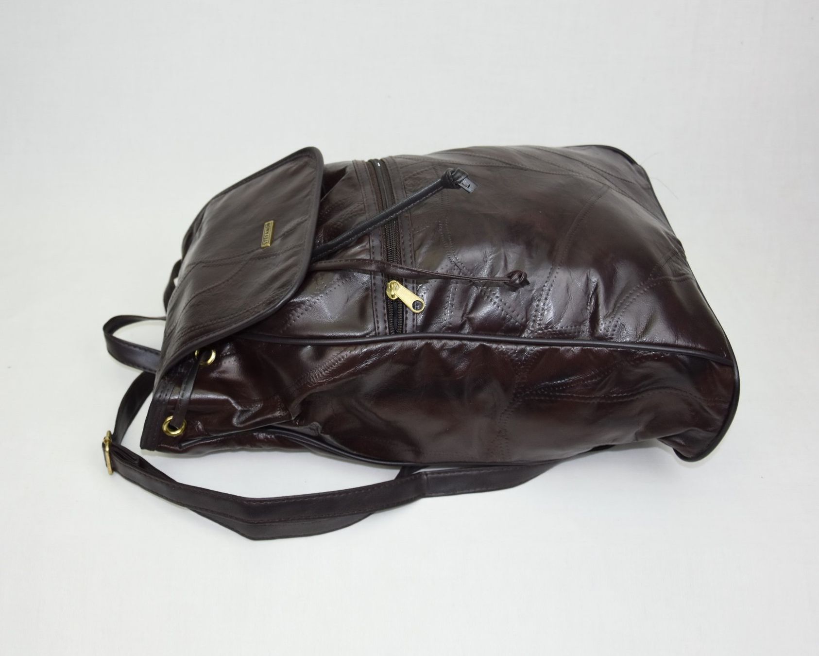 Zaini: Rucksack -Tasche - dunkelbraun-Unisex – Usato da Wohlenschwil venduto da ABC-Vintage 3