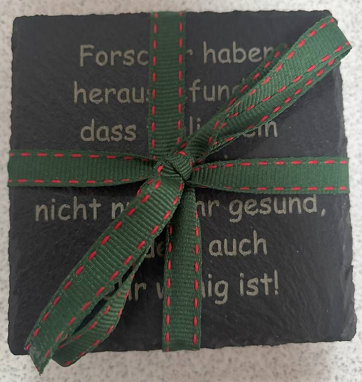 Sottobicchieri: Untersetzer Wein Geschenkset – Nuovo e nell'imballaggio originale da Trimmis venduto da Laserart_FN 1
