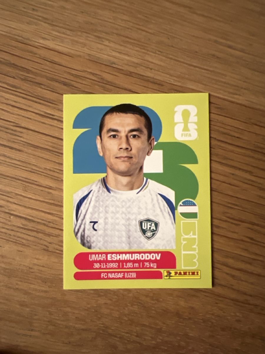 Panini Sammelbilder & Trading cards: FIFA World Cup 2026 Sticker Umar Eshmurodov UZB 5 Panini – Neu (gemäss Beschreibung) aus Grüt (Gossau ZH) von BOOOTSY