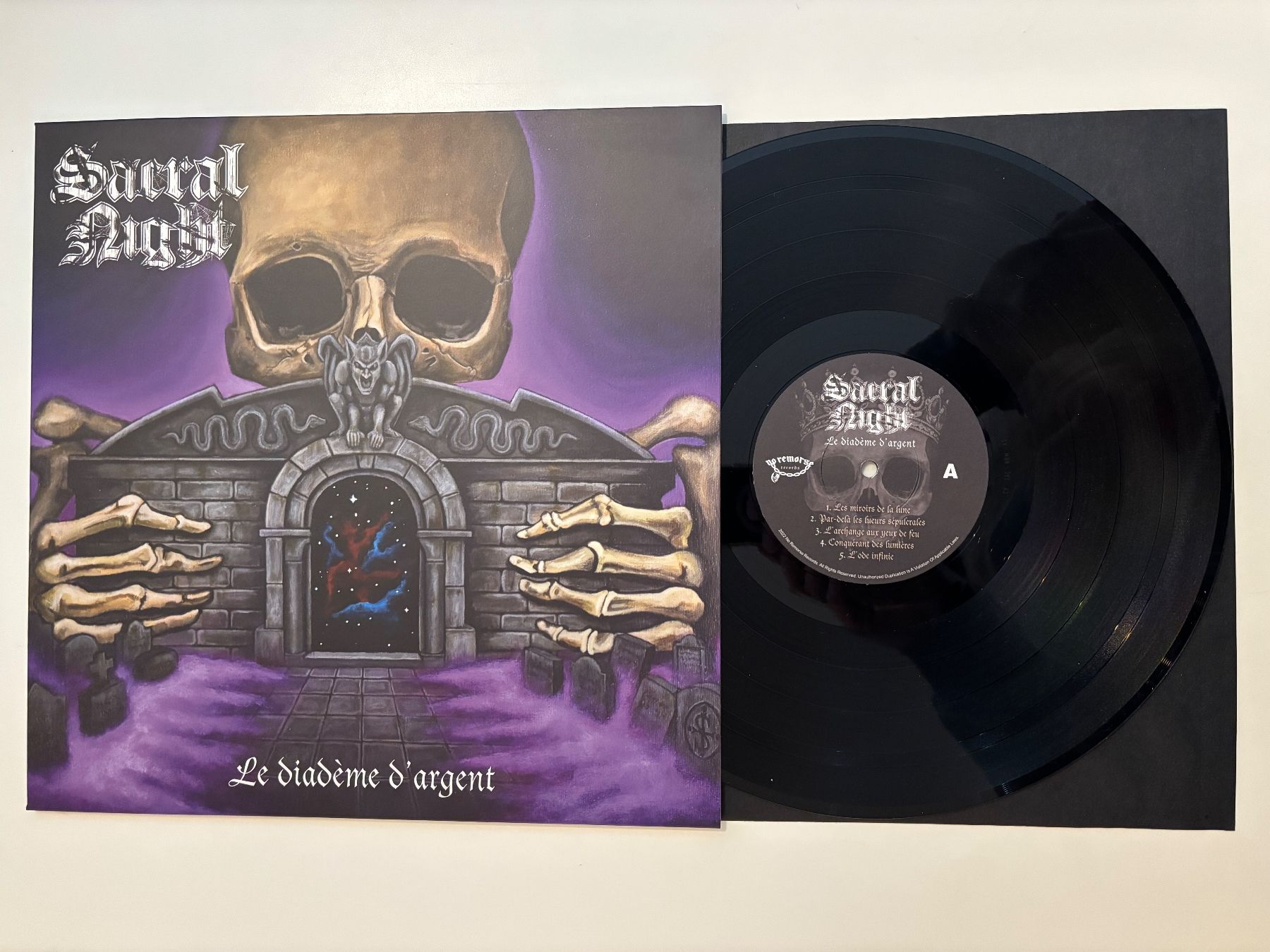 Dischi in vinile: SACRAL NIGHT - Heavy Metal sortilège iron maiden LP LTD. ED. – Nuovo (secondo la descrizione) da Egg b. Zürich venduto da superman1975