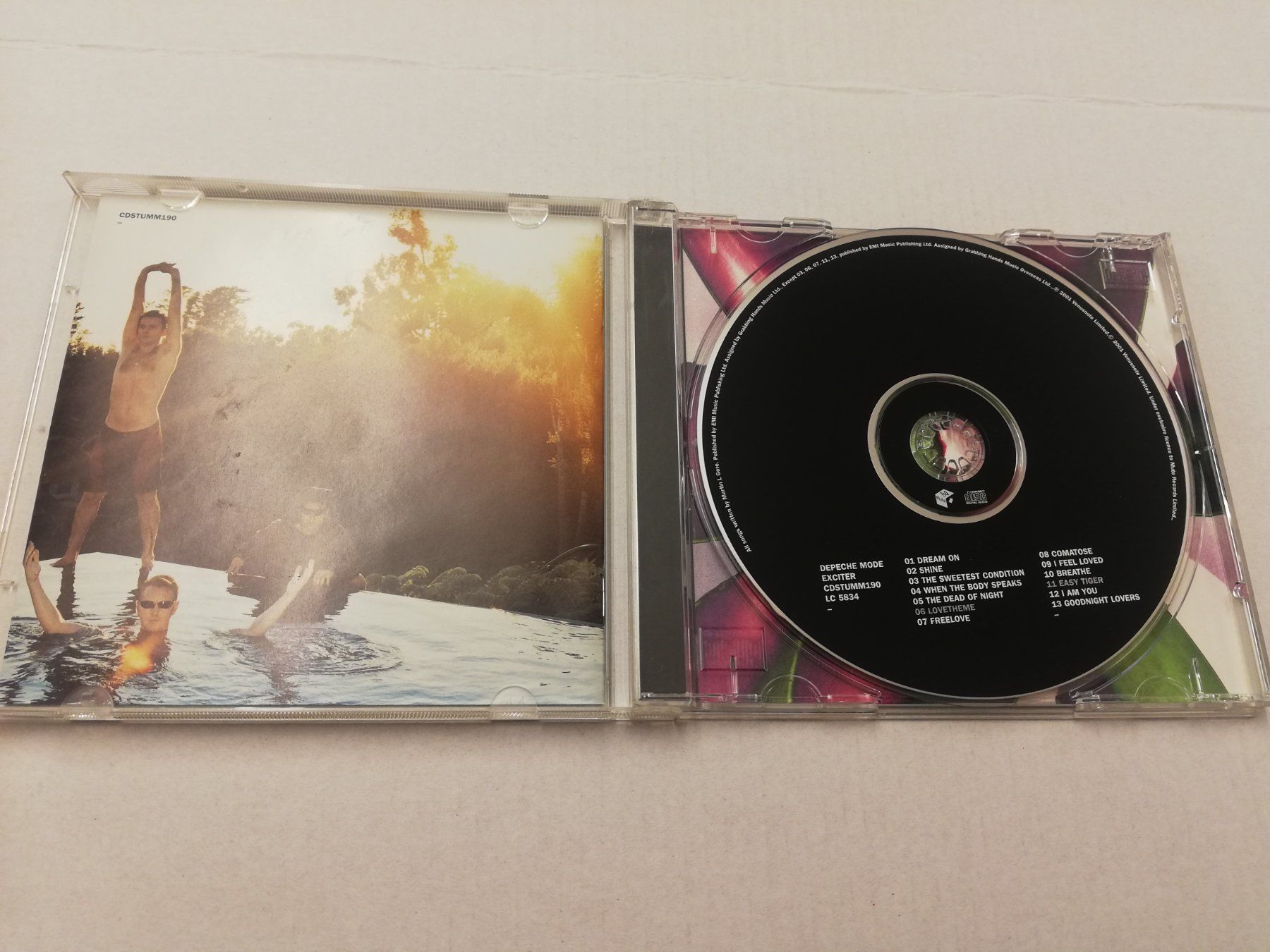 CDs: DEPECHE MODE - EXCITER – D'occasion à Bern par Vinylsound.ch 2
