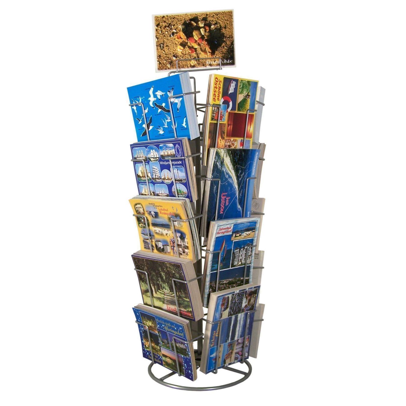 Allestimento di negozi e stand fieristici: Kartenständer 18 Fächer 105x150mm – Nuovo e nell'imballaggio originale da Baar venduto da GERSO