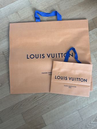 Louis Vuitton Papiertragetaschen, guter Zustand!