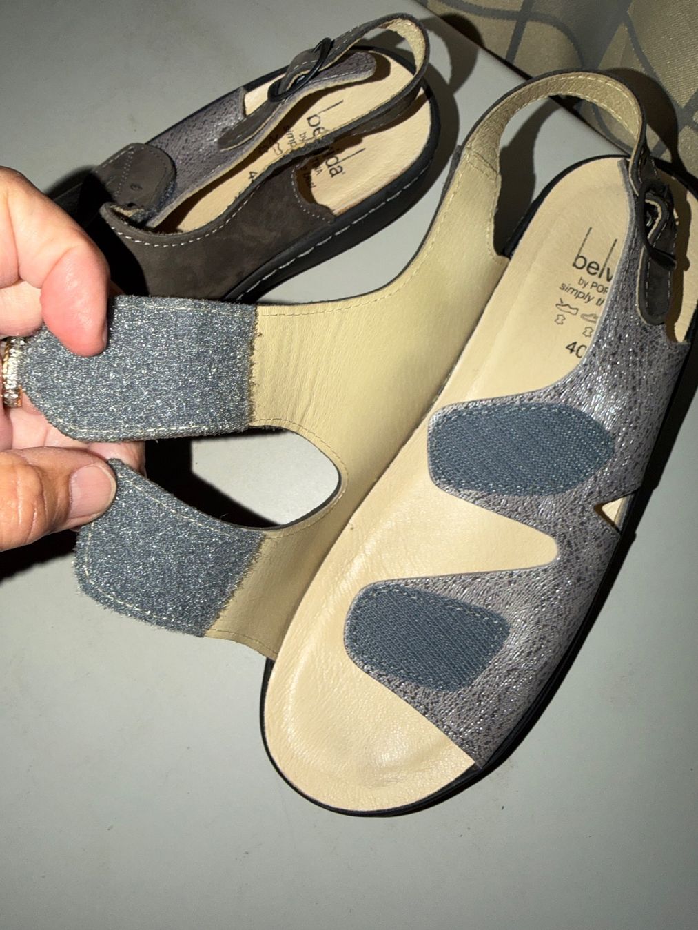 Scarpe da donna: Leder Sandale BELVIDA 40 neu – Nuovo (secondo la descrizione) da Dornach venduto da samuti 2