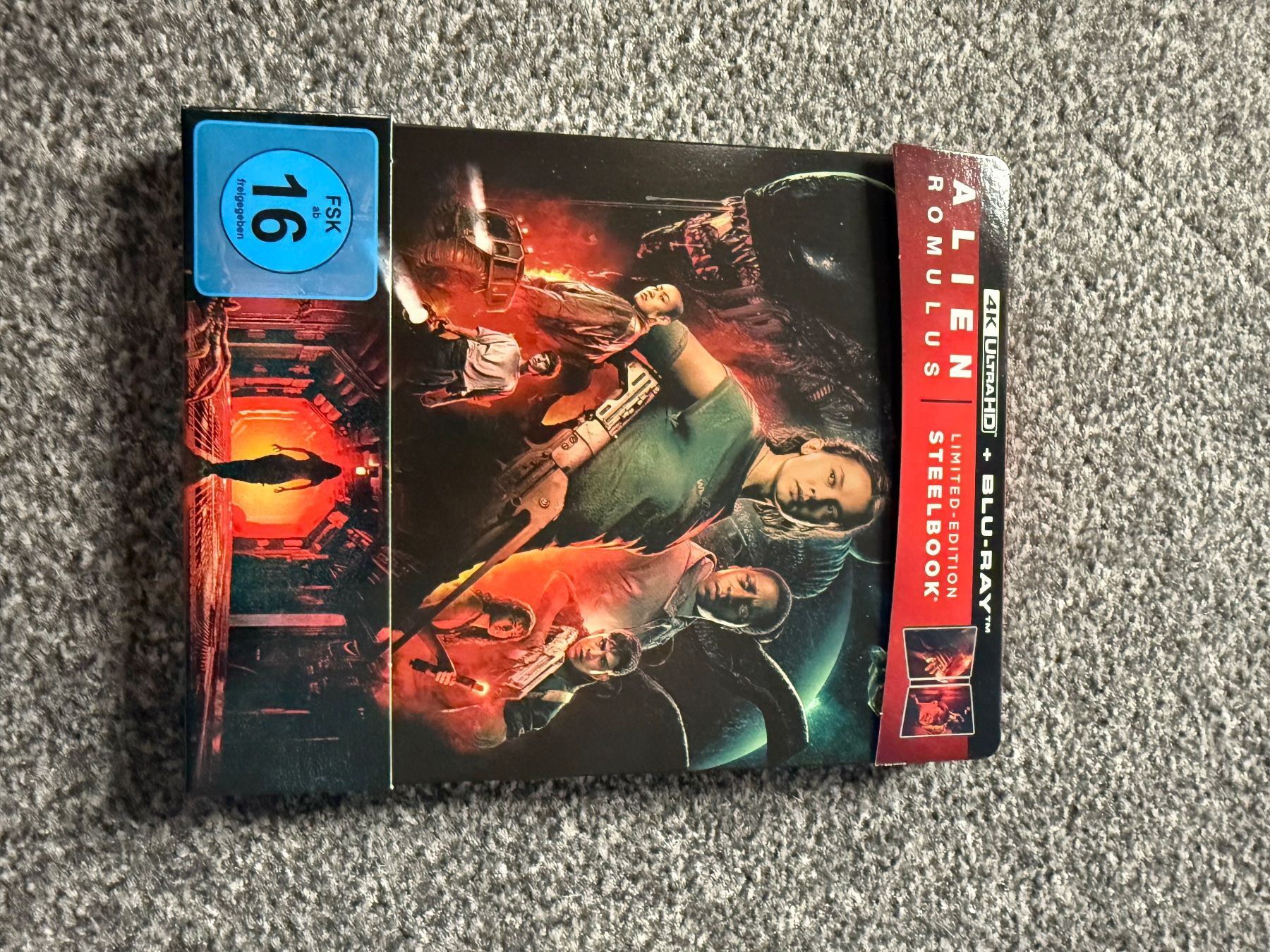 Alle DVDs: Alien Romulus 4K Steelbook – Gebraucht aus Hinwil von Mbaumann1