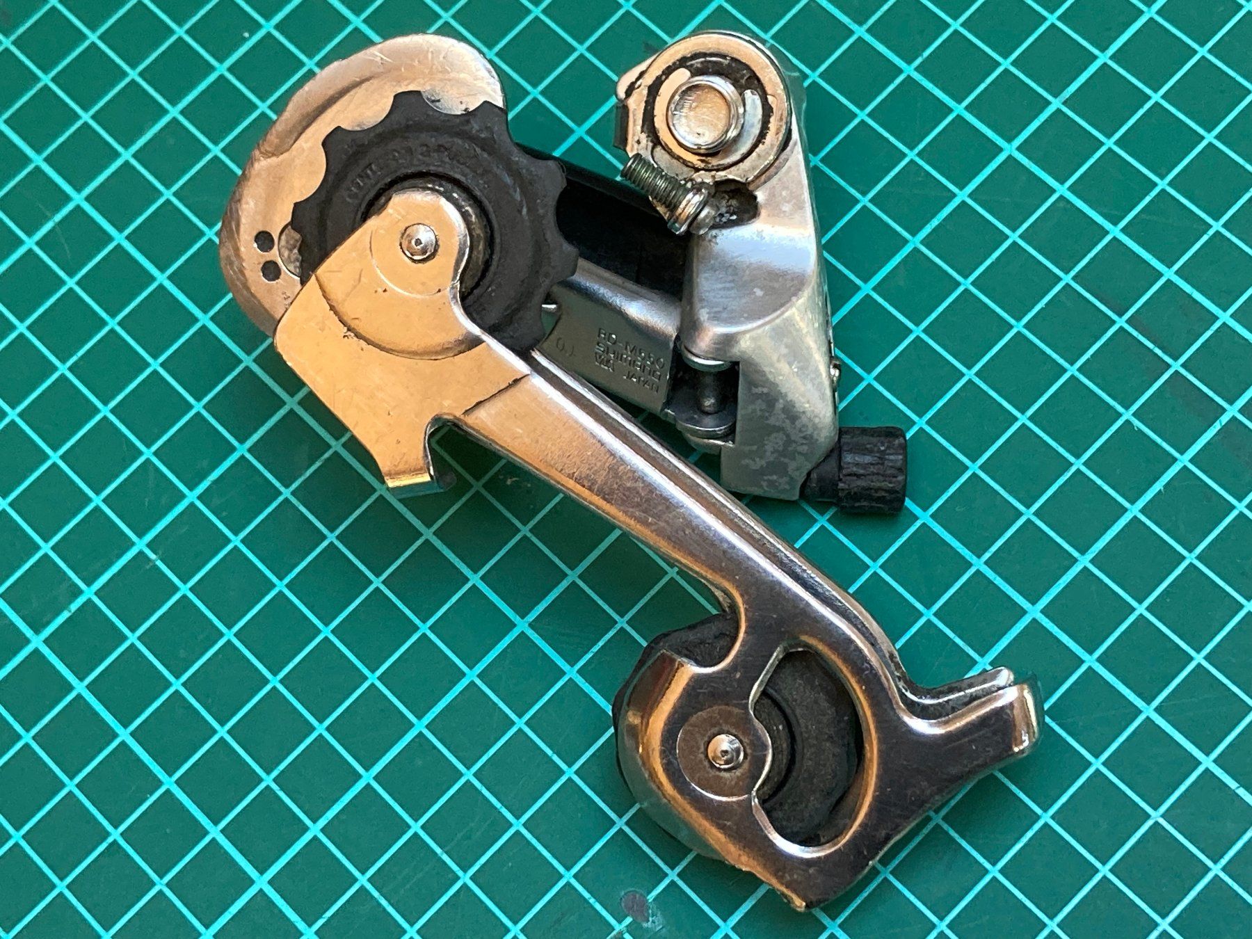 Dérailleur Arrière Vintage Shimano Deore XT RD-M735 - Cage Longue 7 Vitesses - Pour VTT Années 90