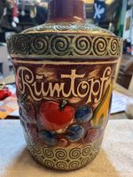 Vintage Rumtopf Keramik mit Deckel (T)