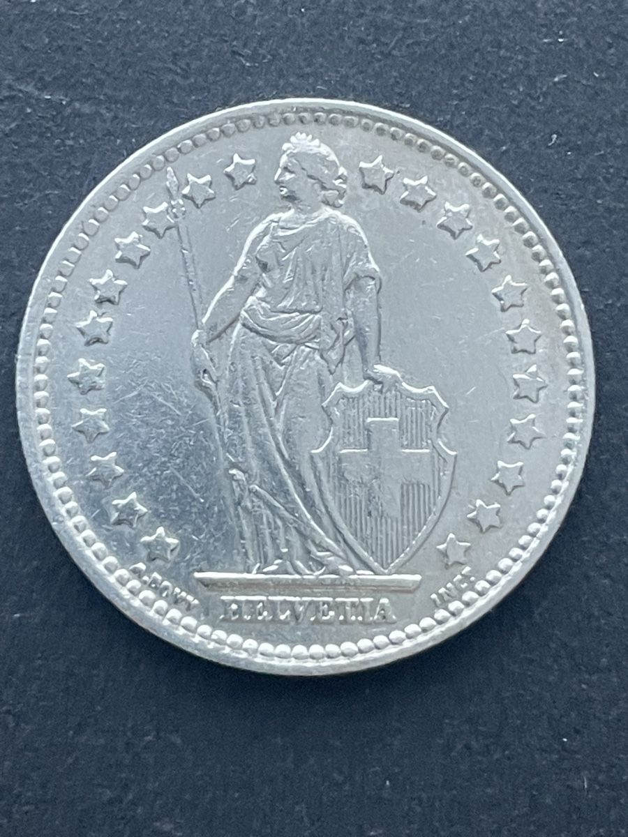 Tutti le monete: 1.- Silber CH Jahr 1947 – Usato da Meierskappel venduto da Hala03 2