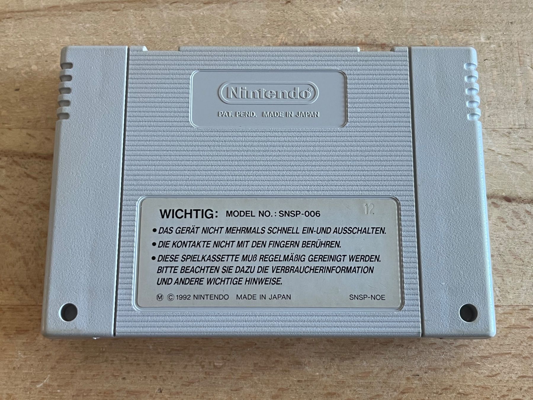 Nintendo Giochi: Actraiser, SNES, PAL, Modul, original – Usato da Thalwil venduto da ranx 1