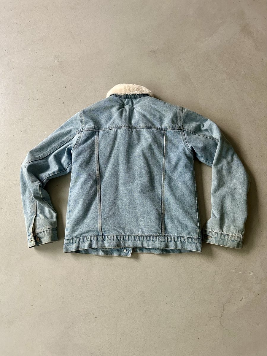Mango Giacche: Jeansjacke mit Fell Grösse S – Usato da Zürich venduto da Emil0608 1