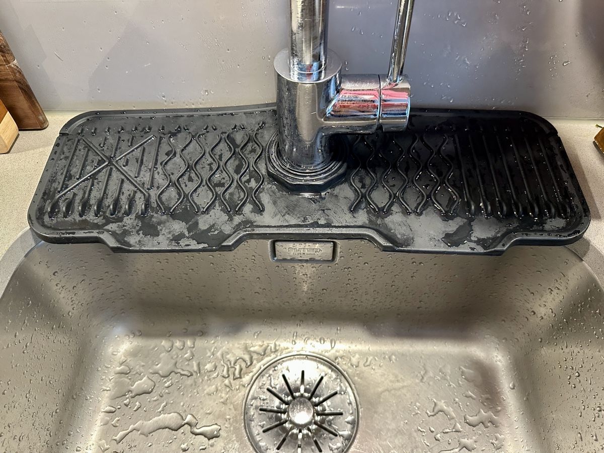 Cucine complete: Sink Mat Black 43cm x 15cm  – Usato da Gattikon venduto da Sarahs_Schatzkammer