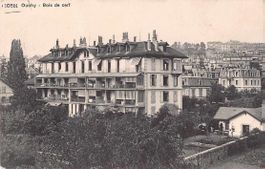Schöne alte Postkarte LAUSANNE OUCHY 1910