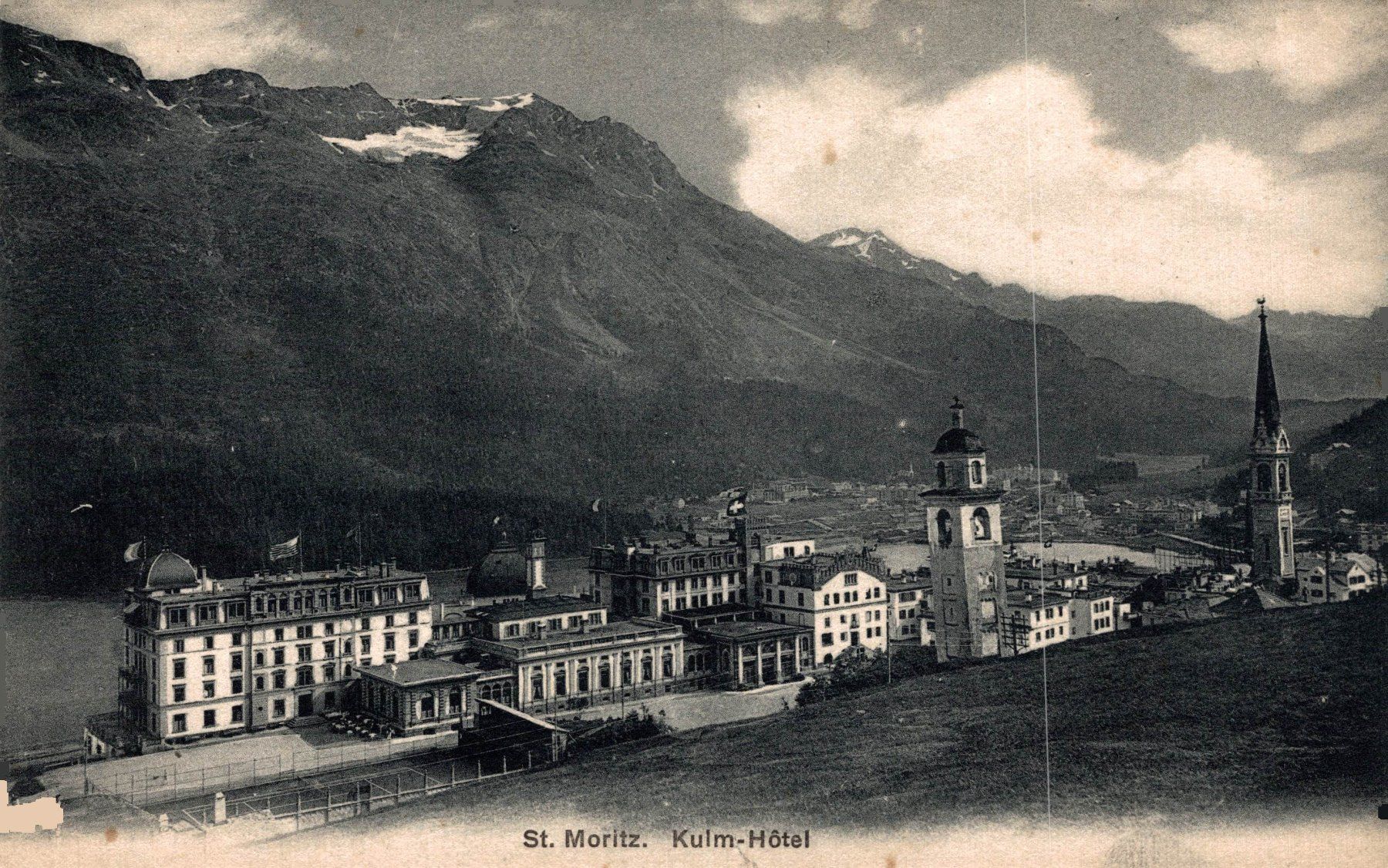 Cartes postales: St. Moritz. Kulm-Hôtel – D'occasion à Bronschhofen par Astore