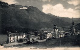 St. Moritz. Kulm-Hôtel