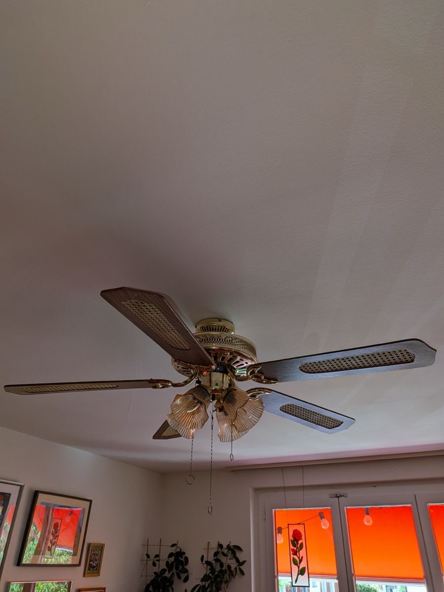 Kronleuchter & Deckenlampen: Deckenventilator mit Licht – Gebraucht aus Bern von Discomirco 1