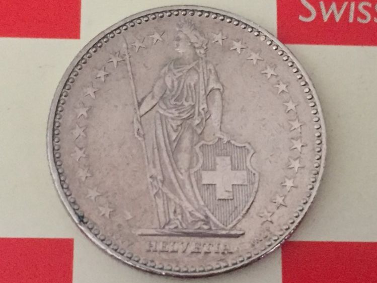 Tutti le monete: 2 Franken 1989 ss-vz – Usato da Elsau venduto da herbybay 1