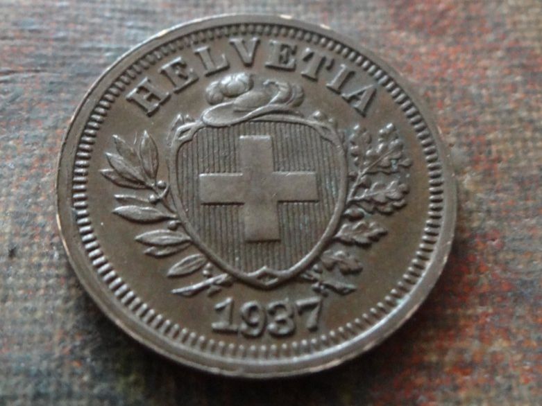 Tutti le monete: 1 Rp. 1937   (C) – Usato da Romanel-sur-Lausanne venduto da Swift13