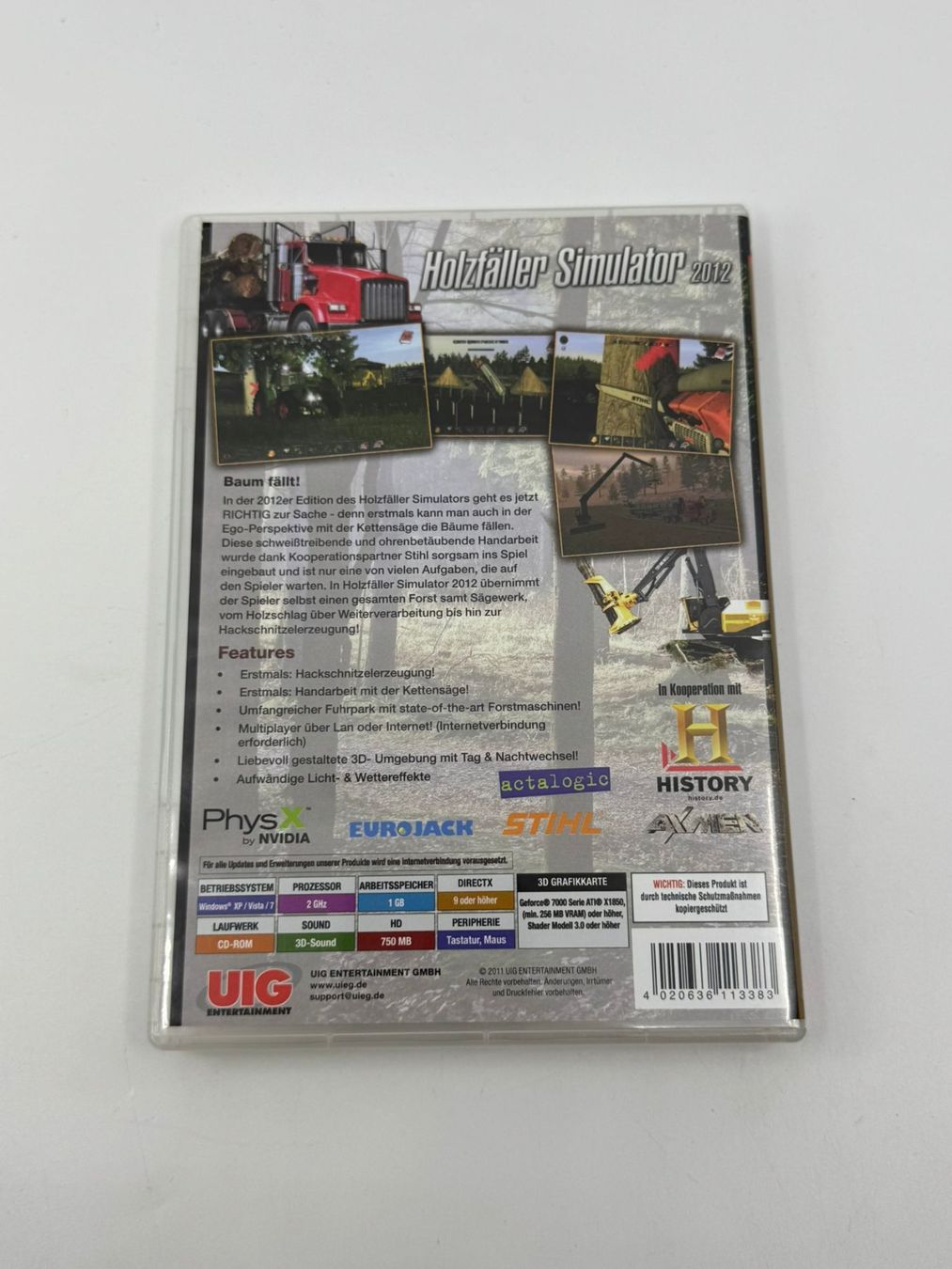 Giochi: Holzfäller Simulator 2012 (PC) – Usato da Herisau venduto da Seyashop1 2