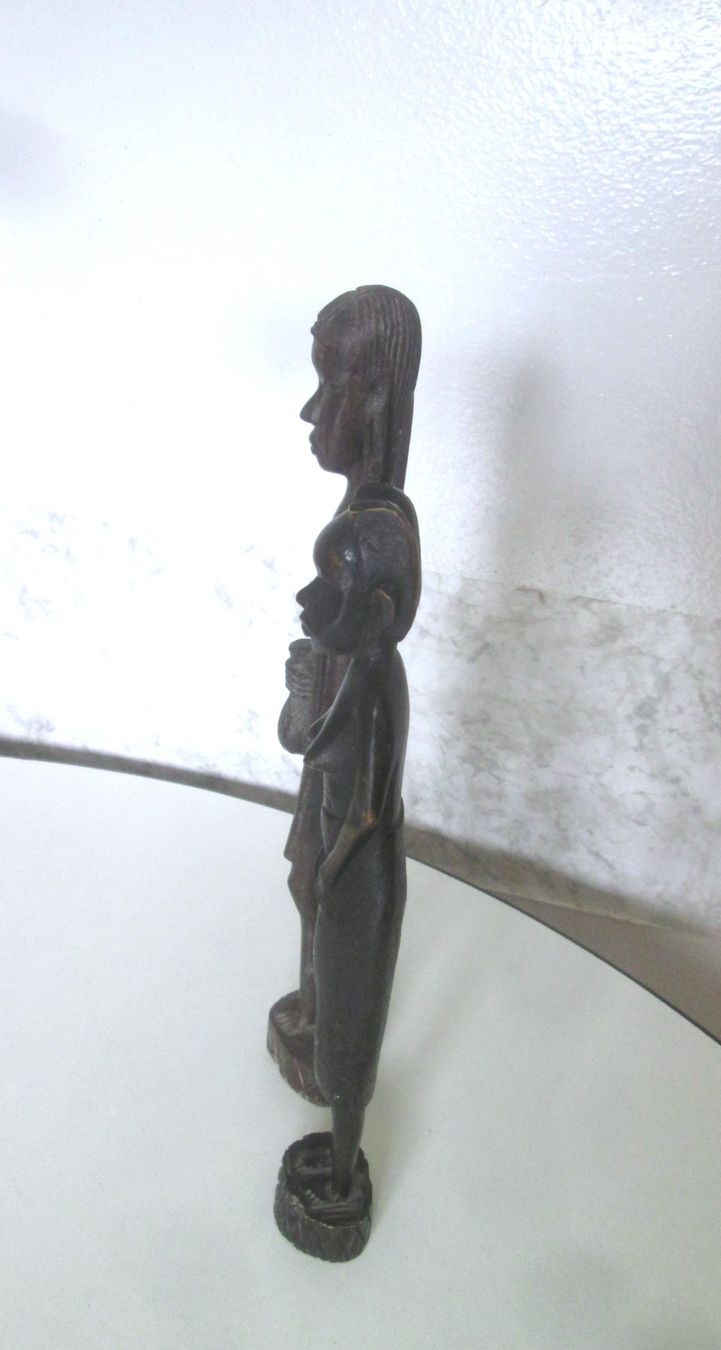 Statuette: 2 Holzfiguren – Usato da Sementina venduto da babucia 2