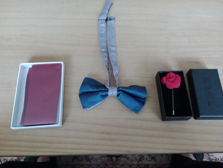 Elegantes Herren Accessoire Set