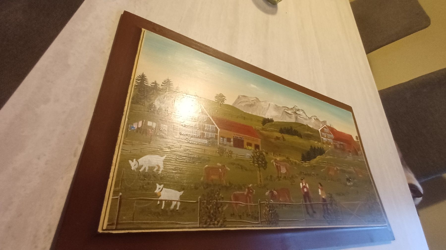 Tableaux: Schönes Appenzeller Bild Handgemalt  – D'occasion à Flawil par Naphtali 2