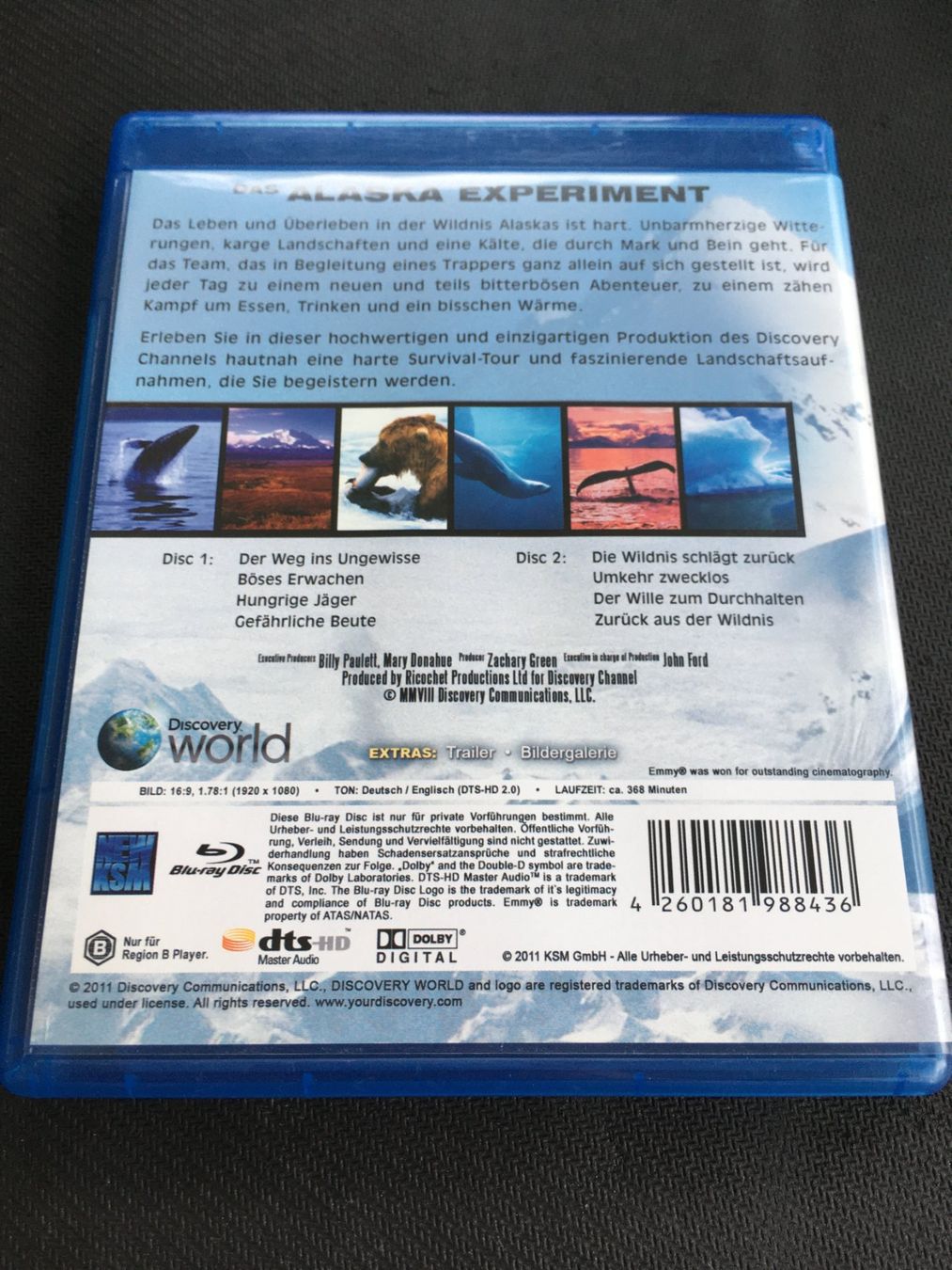Tous les DVDs: Das Alaska Experiment [Blu-ray] – D'occasion à St.Gallen par MedienJoe 1
