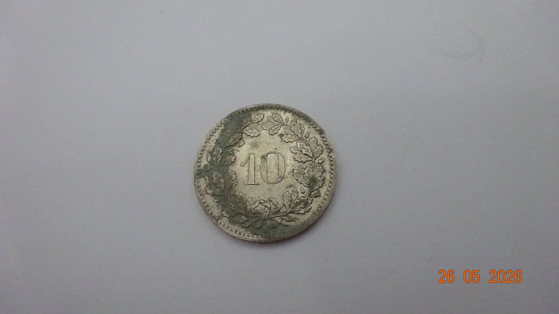Tutti le monete: 10 Rappen 1902 Unz. – Usato da bassecourt venduto da Oursvert 2