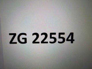 Insegne: Kontrollschild – Usato da Zug venduto da sib_y8nd