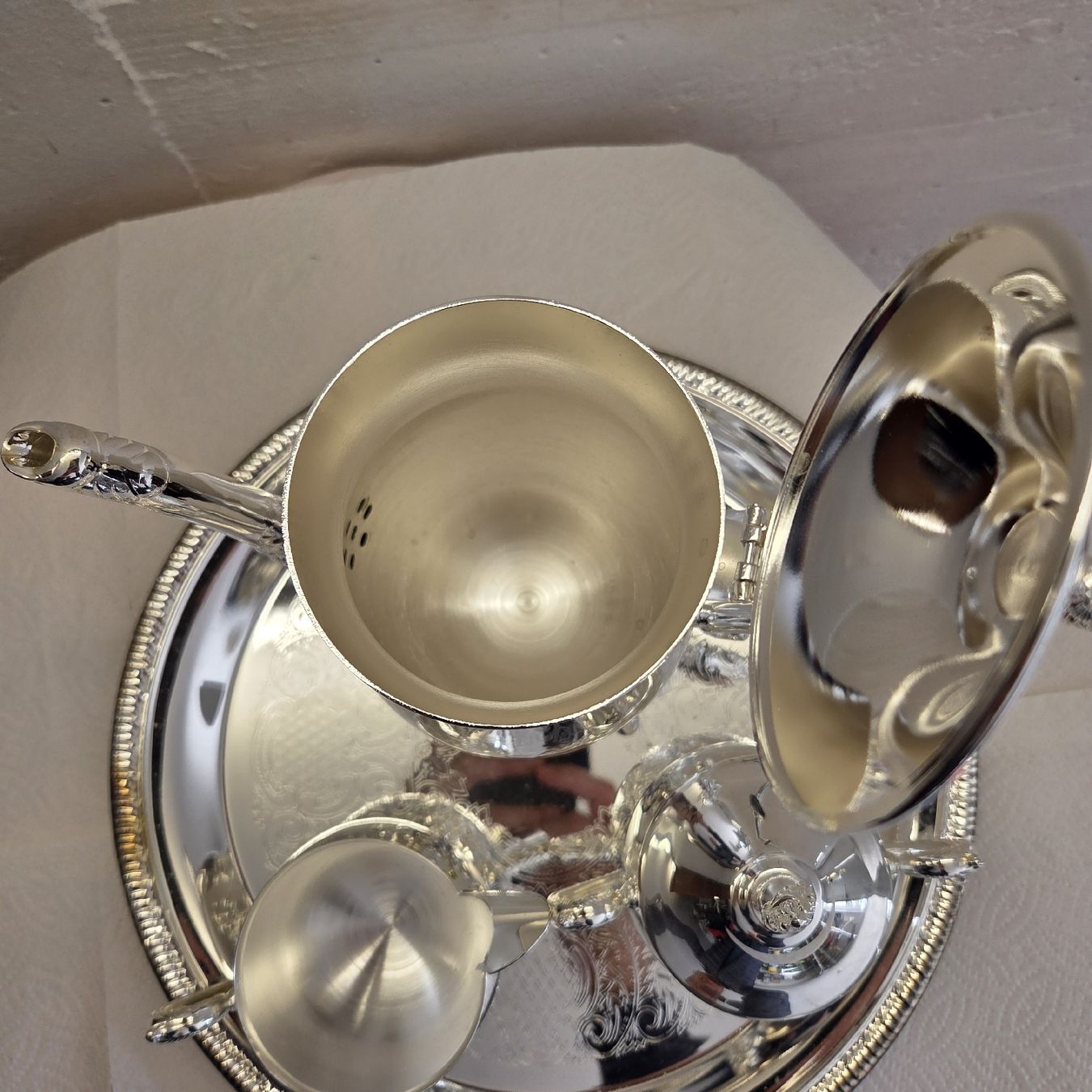 Services de table: Vintage Coffee-Tee-Set, versilbert, Princess, Top.. – D'occasion à Stans par Ducati16 3