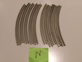 StarRecordsGmbH: Märklin 8520 10 × Gebogenes Gleis 195 mm