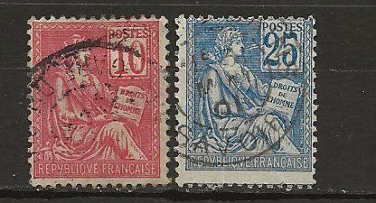 Alle Briefmarken: Mouchon 1900 Type I – Gebraucht aus Sion von PierreP01