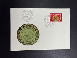 6932 Breganzona 9.2.1977 K-Stempel auf Brief